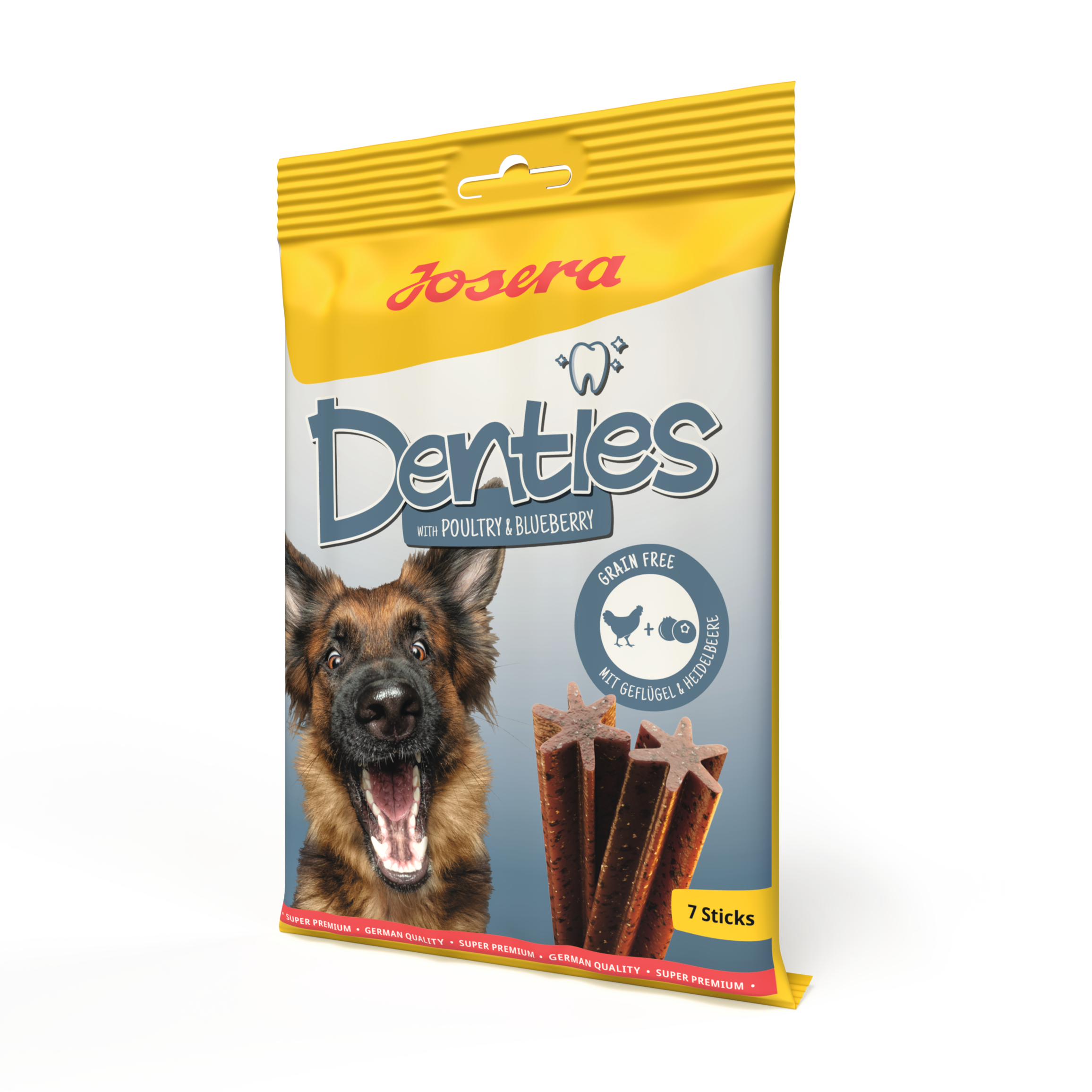 DENTIES WITH POULTRY & BLUEBERRY