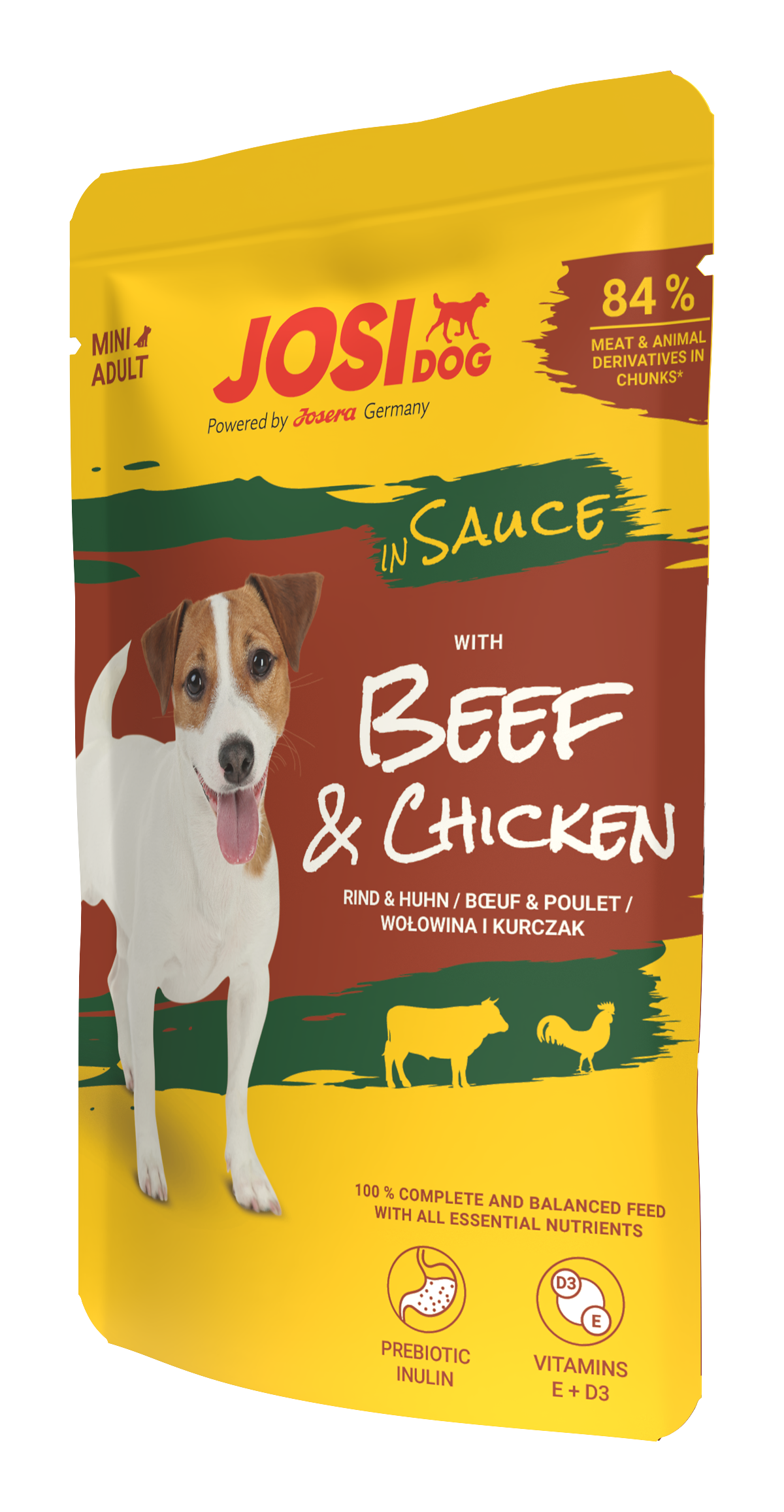 JOSIDOG MINI BEEF & CHICKEN IN SAUCE