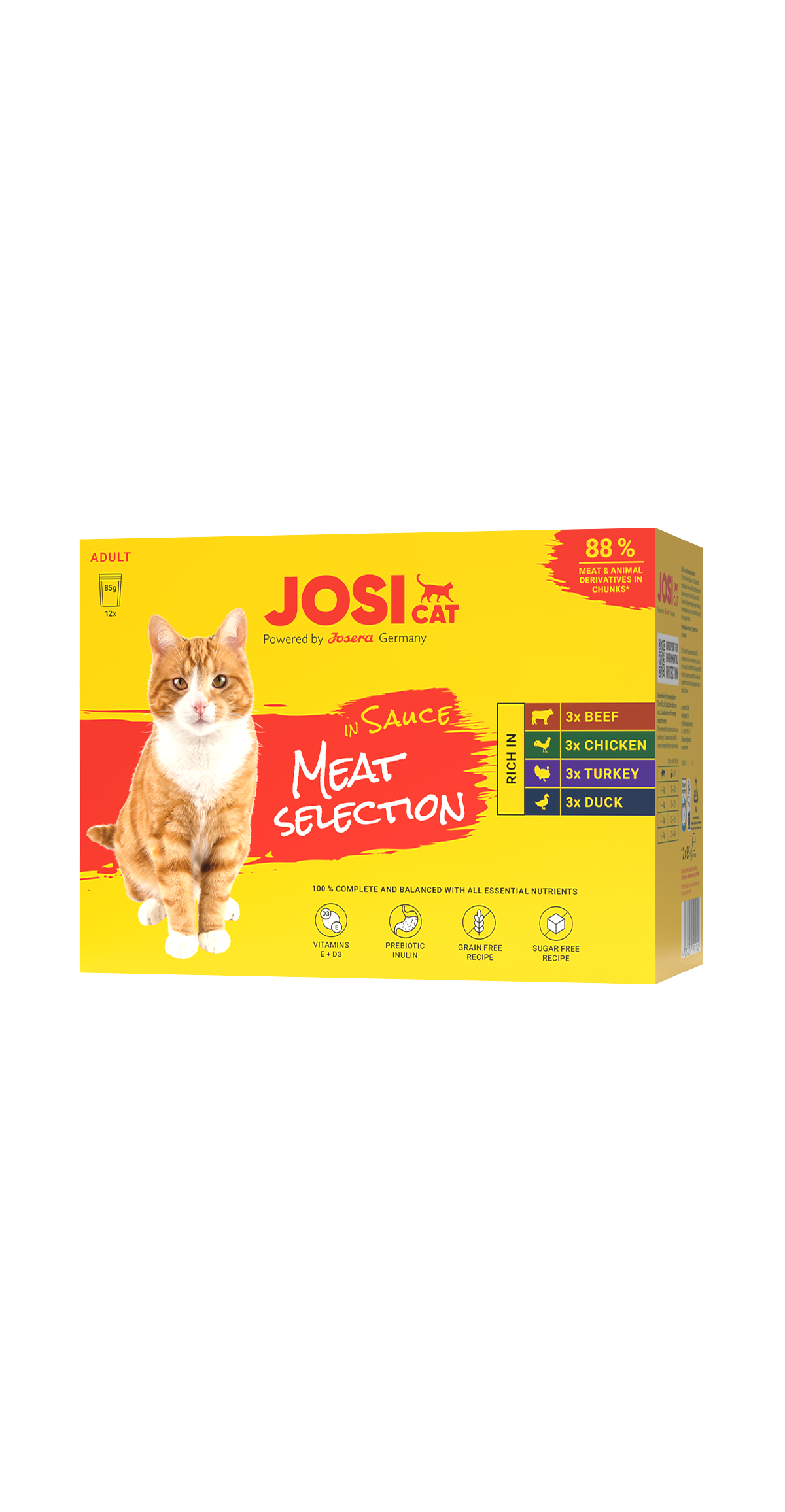 JOSICAT MULTIPACK MEAT SELECTION IN SAUCE