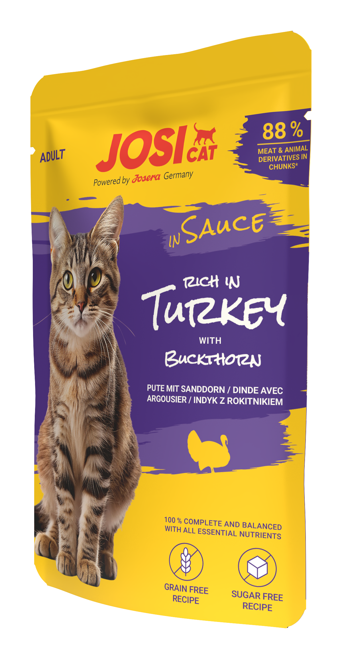 JOSICAT RICH IN TURKEY IN SAUCE
