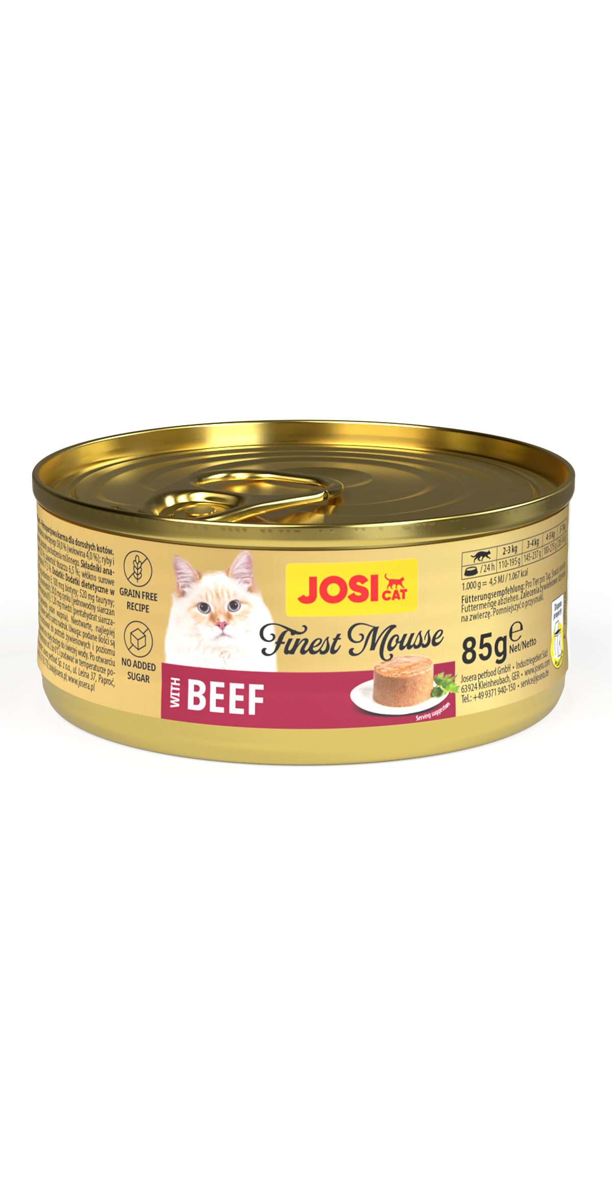 JOSICAT FINEST MOUSSE WITH BEEF