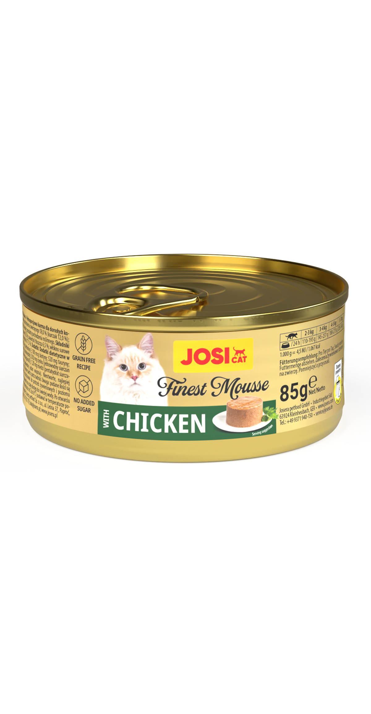 JOSICAT FINEST MOUSSE WITH CHICKEN