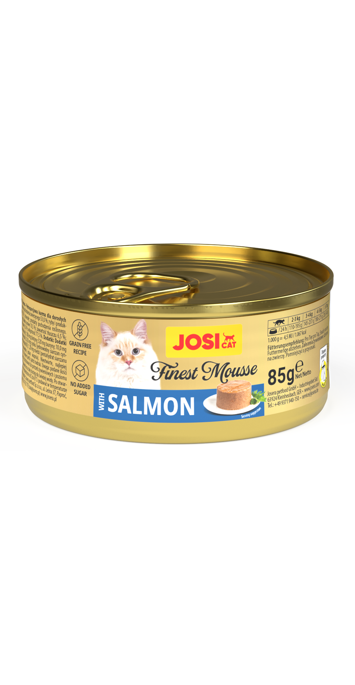 JOSICAT FINEST MOUSSE WITH SALMON