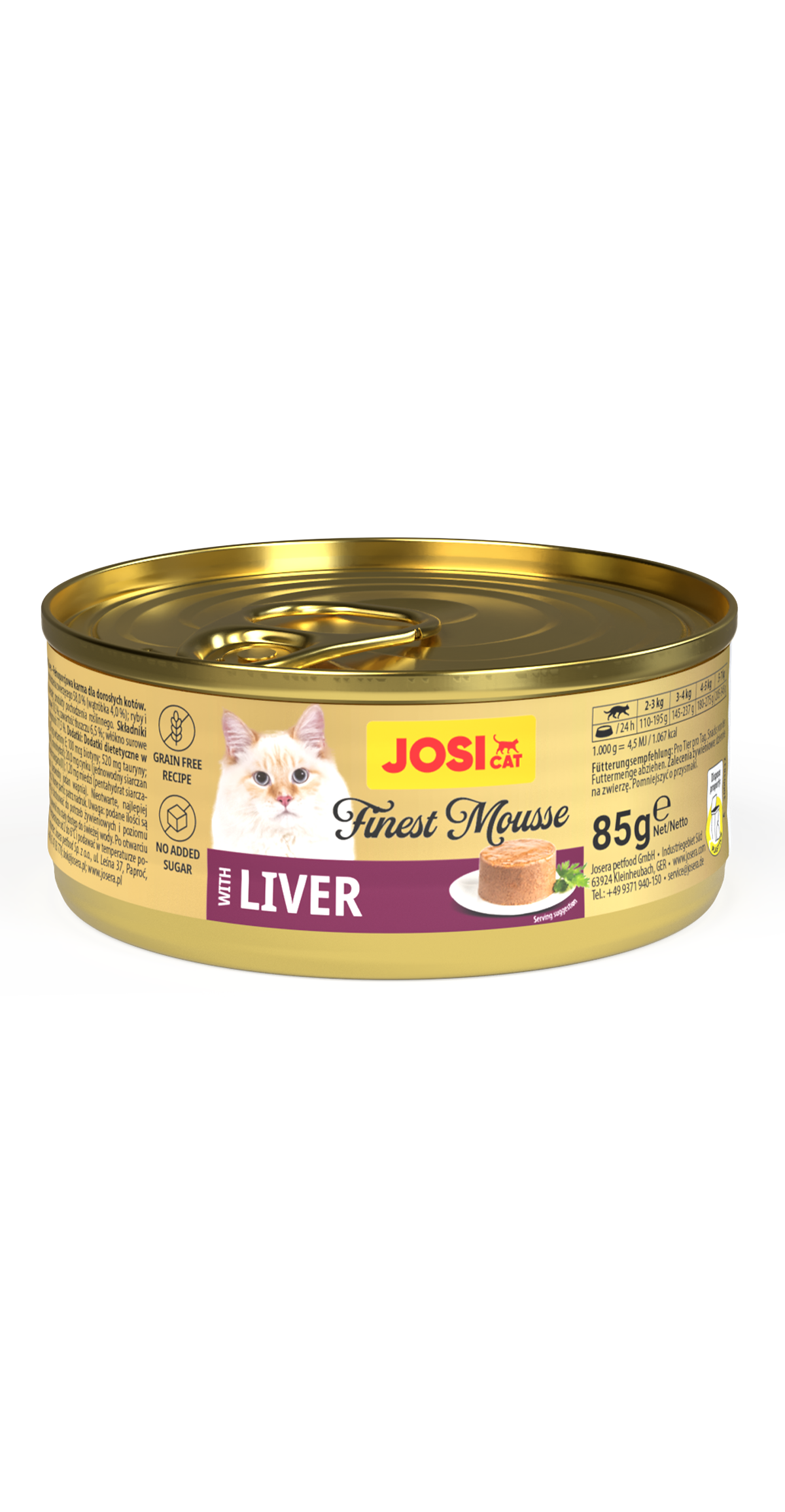 JOSICAT FINEST MOUSSE WITH LIVER
